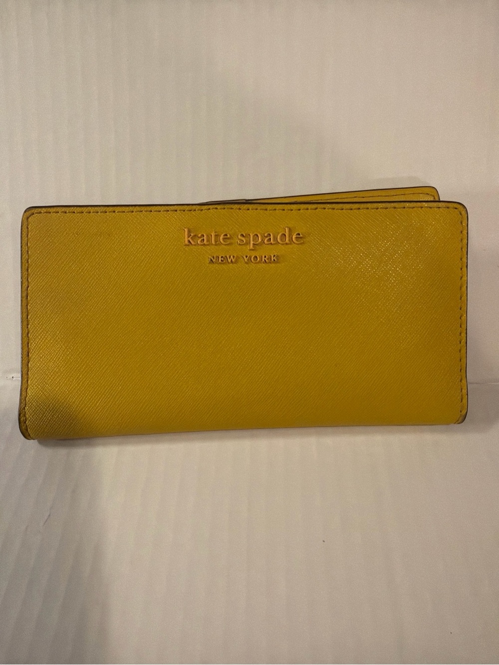 Kate Spade Mustard Stacy Wallet